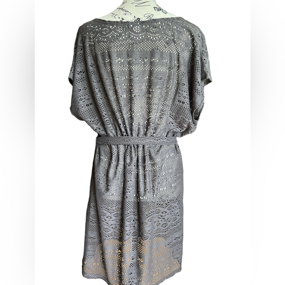 No boundaries Swimsuit coverup dark gray dress Sz XL - Picture 4 of 6